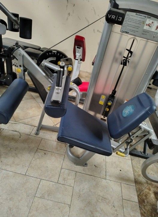 Fitness Weight Machines Leg Curl Tricep Back Row bundle