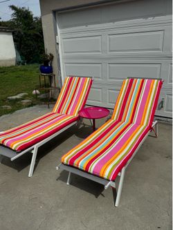 NEW - Cushions for Chaise Lounge — 3 Cushions Available - by SUNGLOW