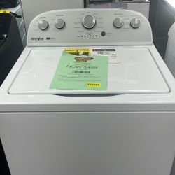Washer Top Load New Open Box And 1 Year Warranty 