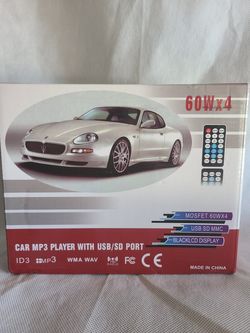 Car Stereo USB Bluetooth V2.0 Auto Radio JSD 20158 Car Stereo Audio In-dash FM.