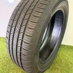 V308  225 55 18 98H  Hankook Kinergy GT  One Used Tire 100% Life 