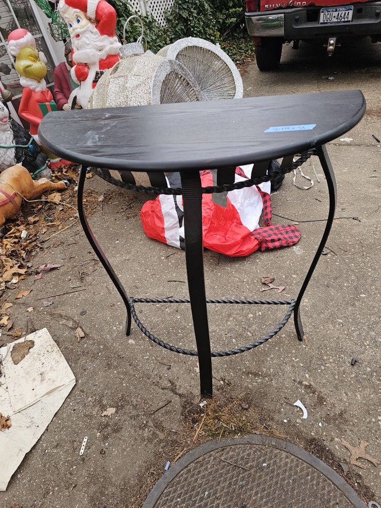 Price Is Firm.. Beautiful Half Moon Entry Table