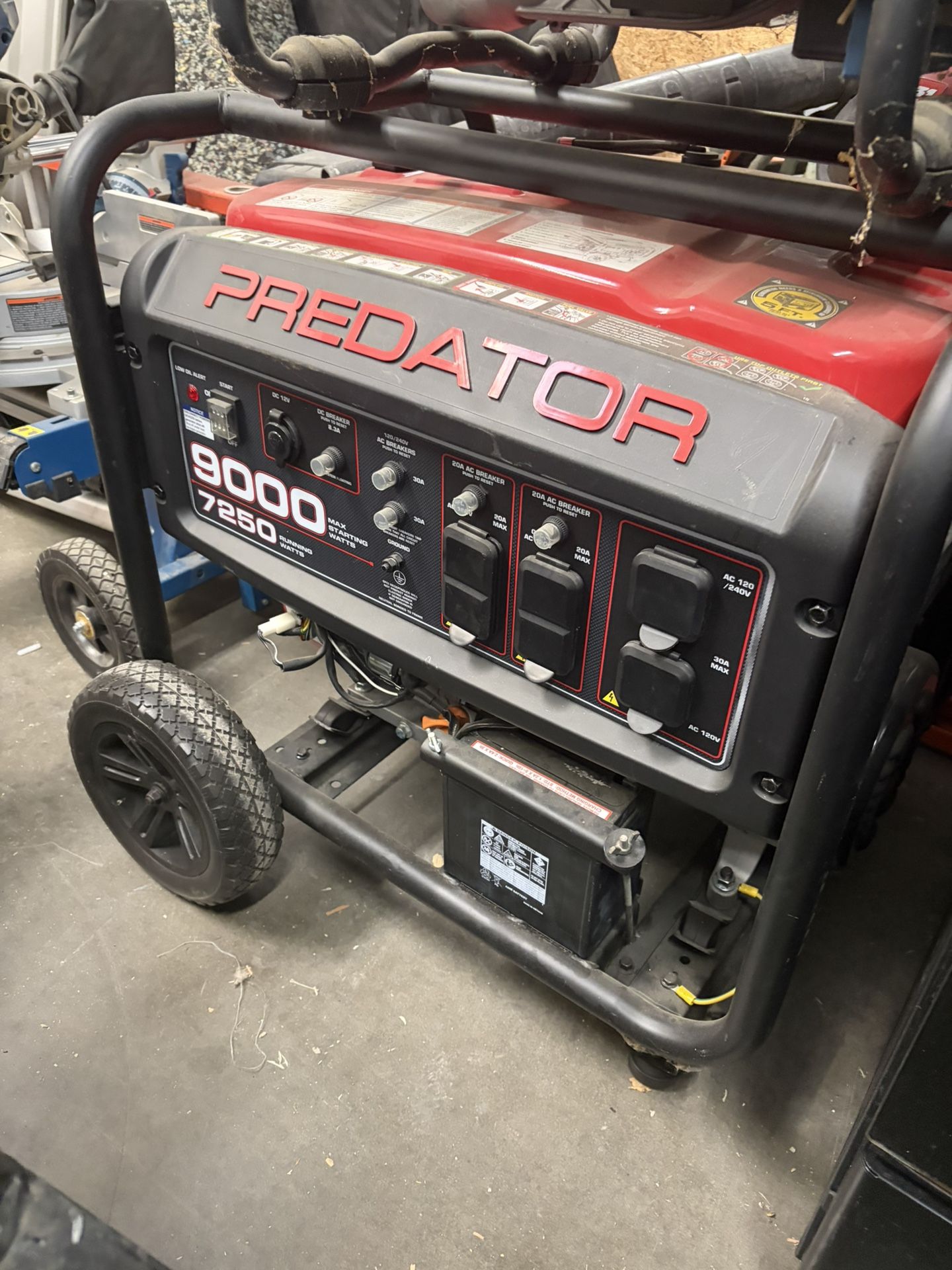 Predator Generator 9000 Watt