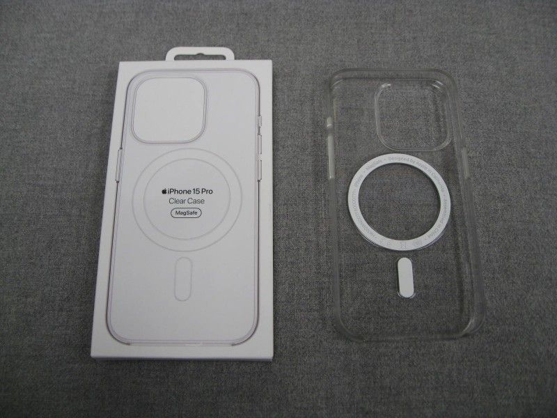 Apple iPhone 15 Pro Original Clear Case with MagSafe