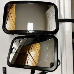 Lot 2x Baby Car Seat Mirrors Black Backseat Infant