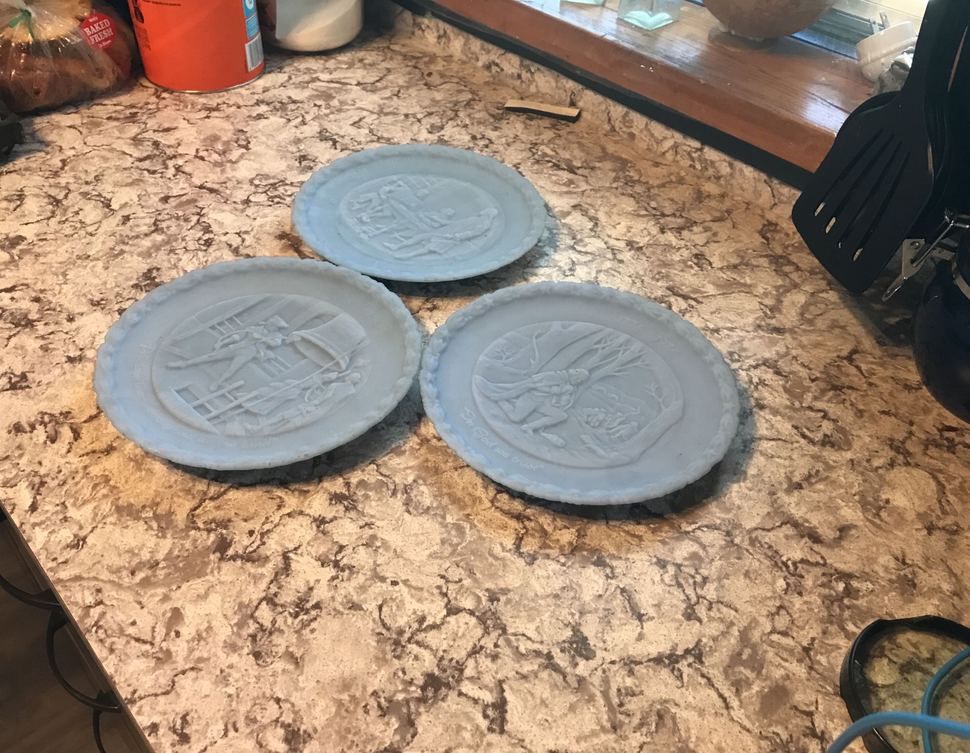 Fenton Ware Commerative Plates