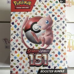 151 Booster Bundle - SV: Scarlet & Violet 151 (MEW)