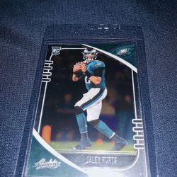 Hurts Rookie With Case 