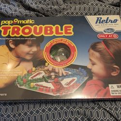 Retro / Vintage Series Trouble Pop-omatic 1986 style board game