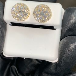 14k Gold 1.44CT VS Lab Diamond Earring 