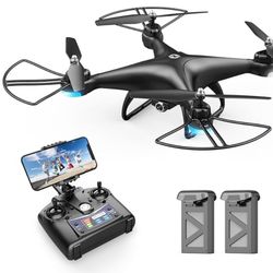 Holy Stone HS120D FPV RC Drone with 1080P HD Camera Live Video 120°Wide-Angle WiFi Quadcopter with Gravity Sensor, Voice & Gesture Control.