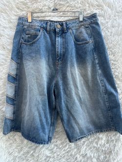 Adidas DENIM SHORTS Size Available 34 and 36