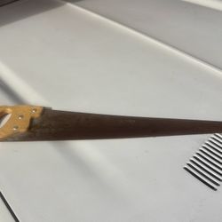 Crescent Crosscut Handsaw (18” blade / 8-point) — $7