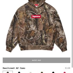 Realtree® AP Camo Supreme Box Logo (FW25)‼️Size Small‼️ **Order Confirmed**