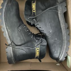 Camel Work Boots