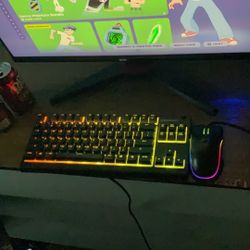 I know this might sound a little expensive but my keyboard did cost 150 and then my and then my mouse did cost $30