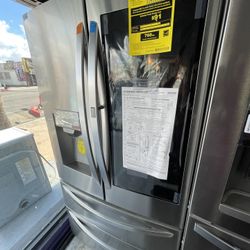 LG Instaview 4 Door In Stainless Steel New Open Box 2021