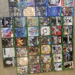 Xbox One Wii PS4 Gamecube video game lot