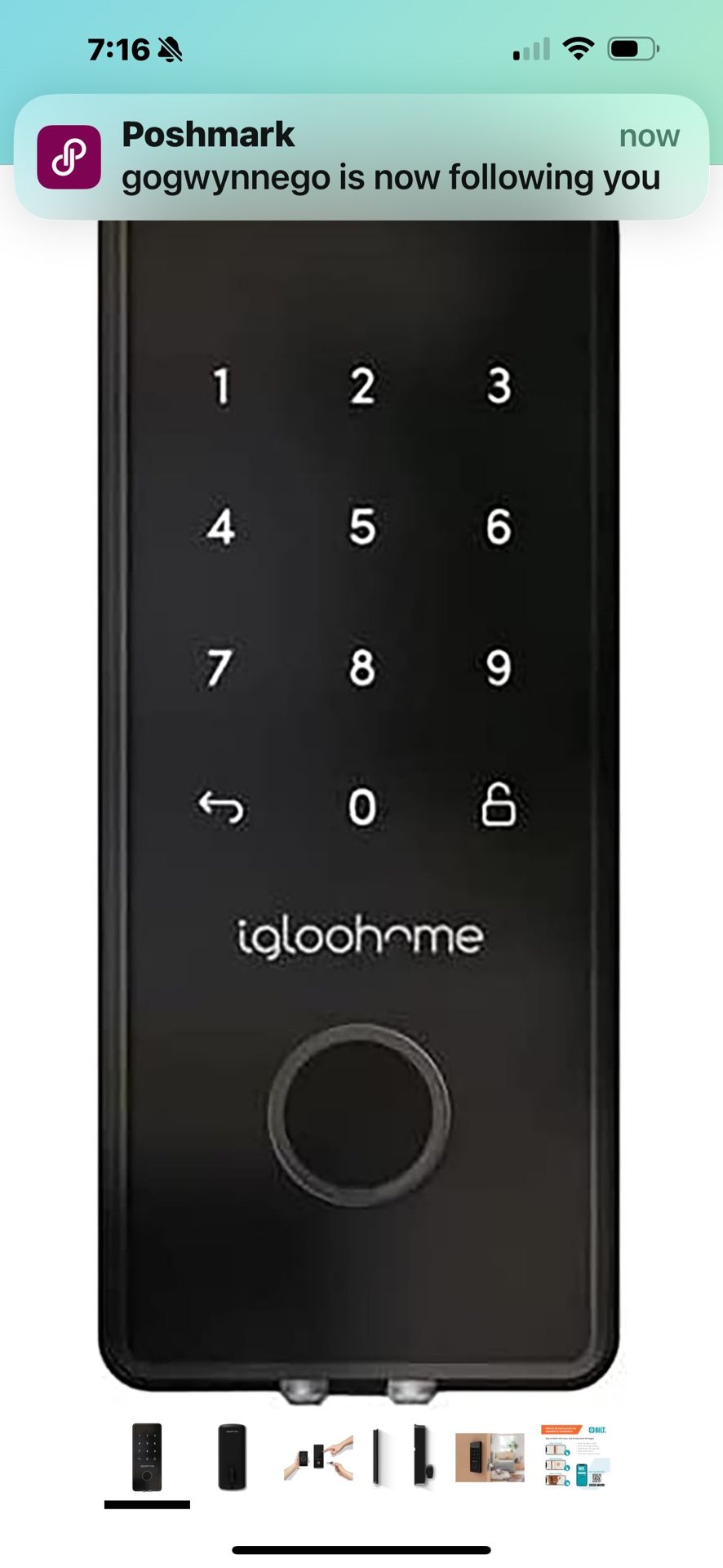 Igloohome Deadbolt 2S Digital Smart Lock