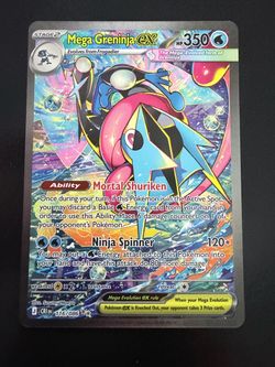 Pokémon mega Greninja EX