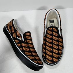 Vans x Stranger Things Customs Slip On Limited Edition Sneaker Women 8.5W Men 7W