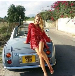 ZARA PRINTED DRESS RED