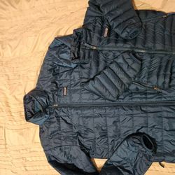 Deep Teal Patagonia Puffer Jackets Mom+Me