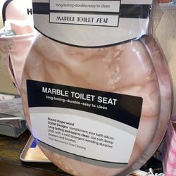 Marble toilet seat PINK