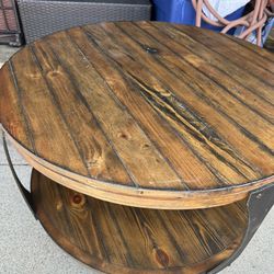 Real wood Rustic Coffee Table