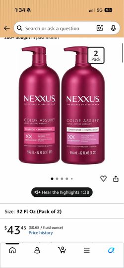 Nexxus Color Protection