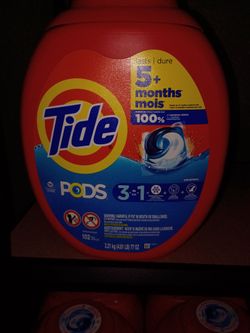 Tide pods jabon para lavar ropa 102 piezas El precio es firme