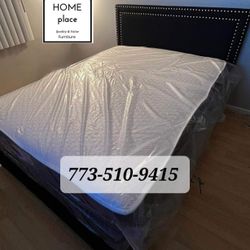 🚨 PACKAGE DEAL 🚨 Brand New King Bed With Mattress And Box Spring In Stock Now !!! 