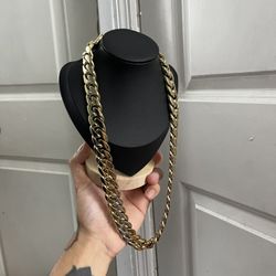 18mm Cuban Chain Set