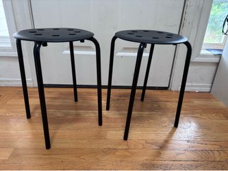IKEA black stools
