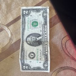 $2 bill From The Past