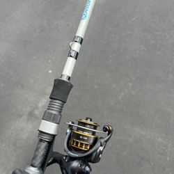 Fishing Reel And Rod - Daiwa BG1500 & Quantum Smoke Fishing Rod