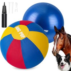 New in box Herding Ball for Dogs Horse Ball & Ball Cover