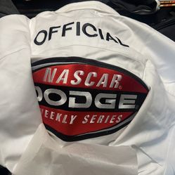 Dodge Nascar Officials Button Up Shirt New 3Xl