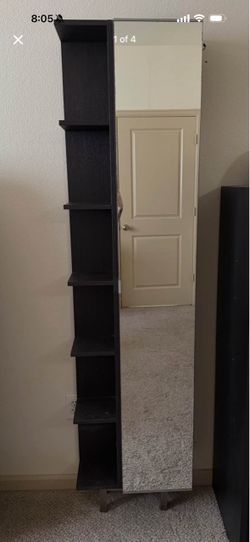 Standing cabinet with mirror