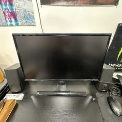 24” Samsung Monitor + Bose Speakers 