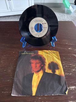 ROD STEWART Young Turks / Sonny WARNER BROS WBS49843 VG+ 1981 45rpm