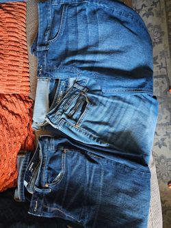 Womens jean capri