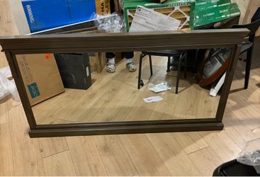 LARGE Horizontal Wall Mirror – Modern Oversized Decorative Mirror
