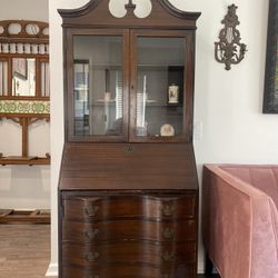 Selling For A Friend, A Vintage Secretary Desk With Key 