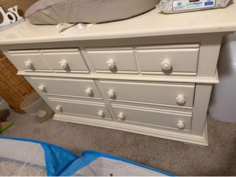 White dresser