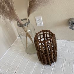 DRIFTWOOD CANDLE HOLDER