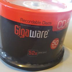 GIGAWARE RECORDABLE DISC 50 PACK