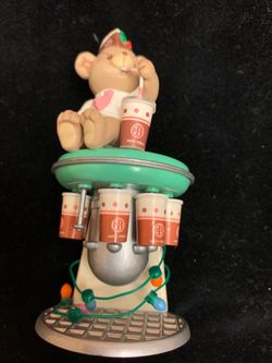 Christmas ornament retro - Baskin Robbins “You Malt My Heart” ice cream vintage