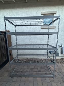 Homedepot metal storage rack