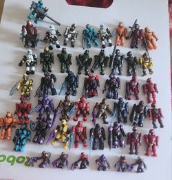 Halo Megabloks Figures Lot